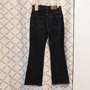 Madewell Dark Wash Cropped Curvy Cali Demi-Boot - W26 - (NWT)
